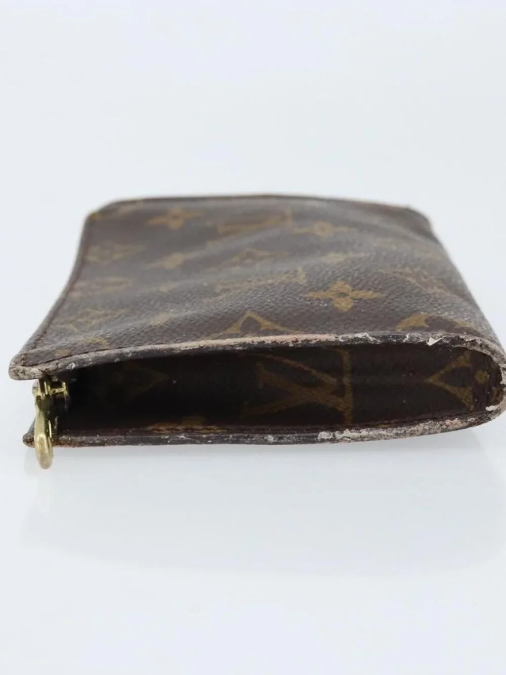 LOUIS VUITTON Monogram Bucket PM Accessory Pouch LV Auth LNZ060